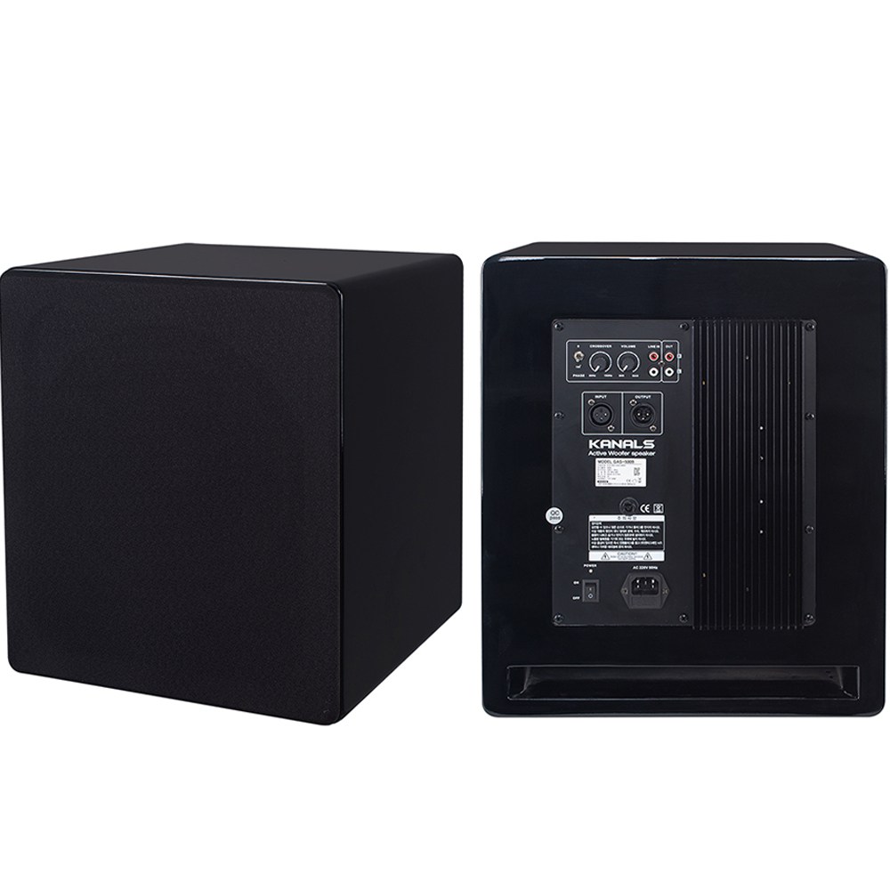 카날스 액티브 서브우퍼 스피커 시스템 GAS-500B 12인치 MAX500W, SM, 현재가 735,000원