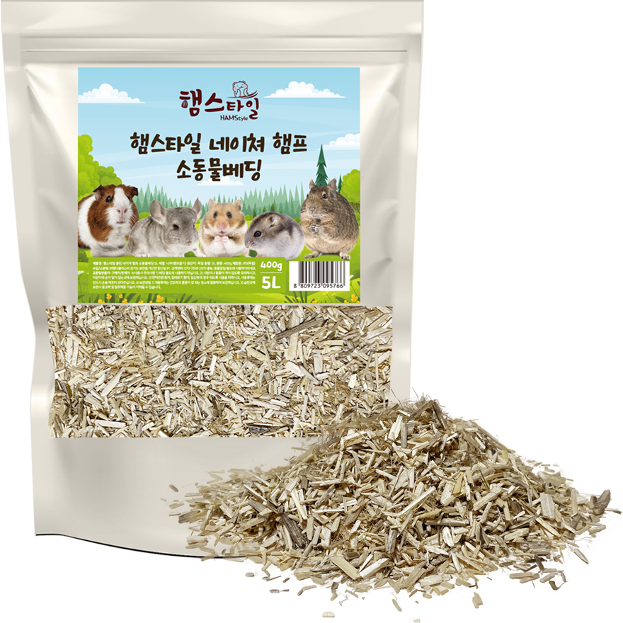 햄스타일 네이쳐 햄프 소동물베딩, 5L, 1개 5,800원