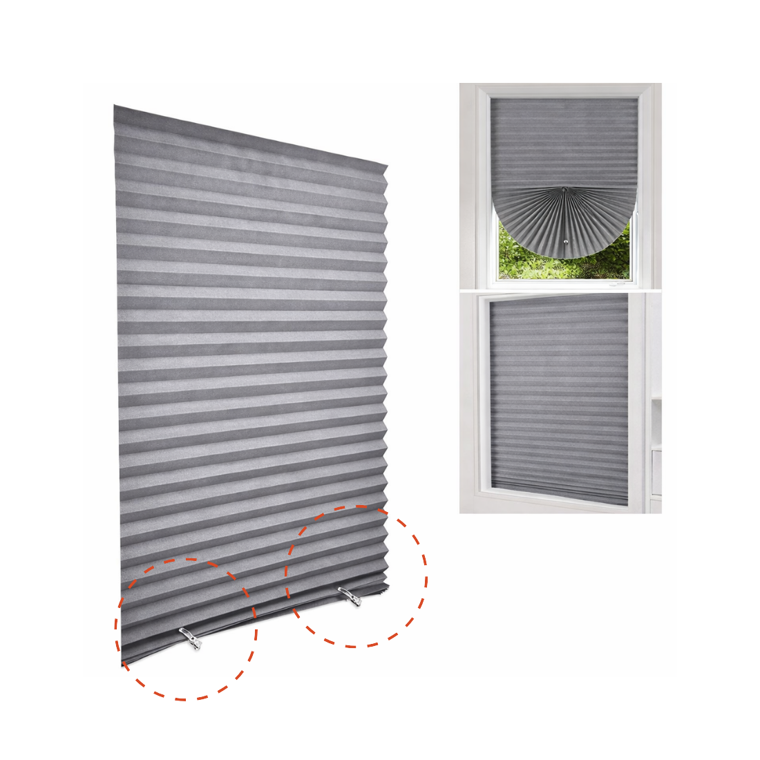 여유가득 파스텔톤 붙이는 셀프 블라인드 부착형 무타공 6,500원