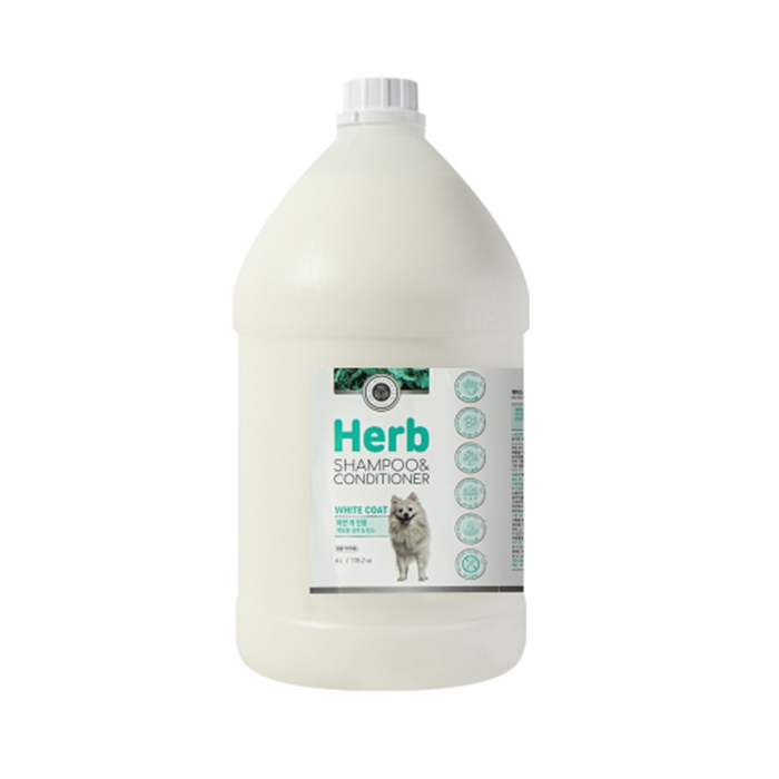 펫퍼스 대용량 샴푸&린스 4L (흰개용), 4kg, 1개 36,000원