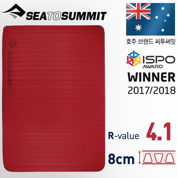 [안전발전소] SEATOSUMMIT 씨투써밋 컴포트 플러스 SI 자충 매트리스 263,700원