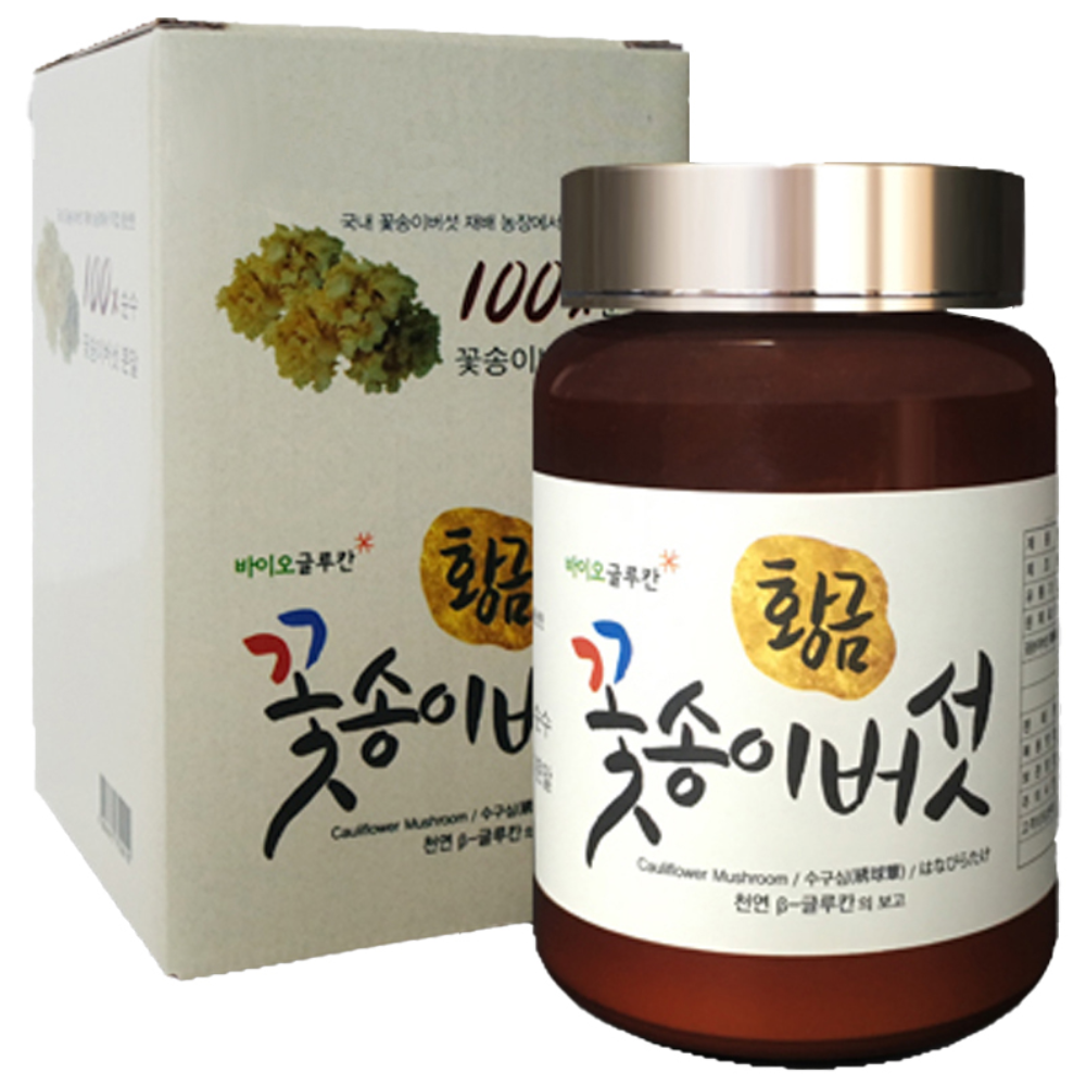 바이오글루칸 황금꽃송이버섯 분말, 1개, 100g 66,900원