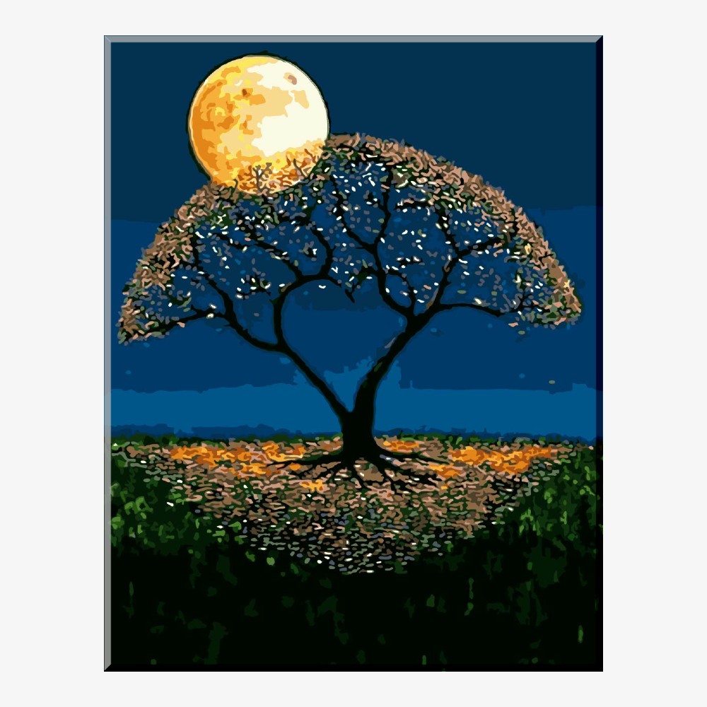 (물감3배) 모모픽스페인팅 특 대형 사이즈 60x75 diy 명화그리기 큰 글씨 그리기 편한 유화 물감 색칠 페인팅 세트 35,500원