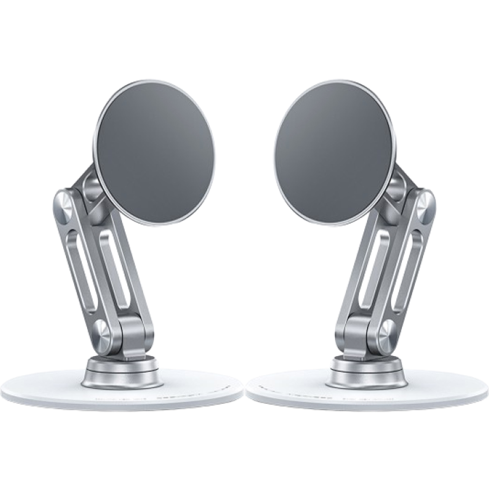 미란다 고급 스무스 자유회전 핸드폰거치대 실버 1+1, 실버, 1세트 59,140원