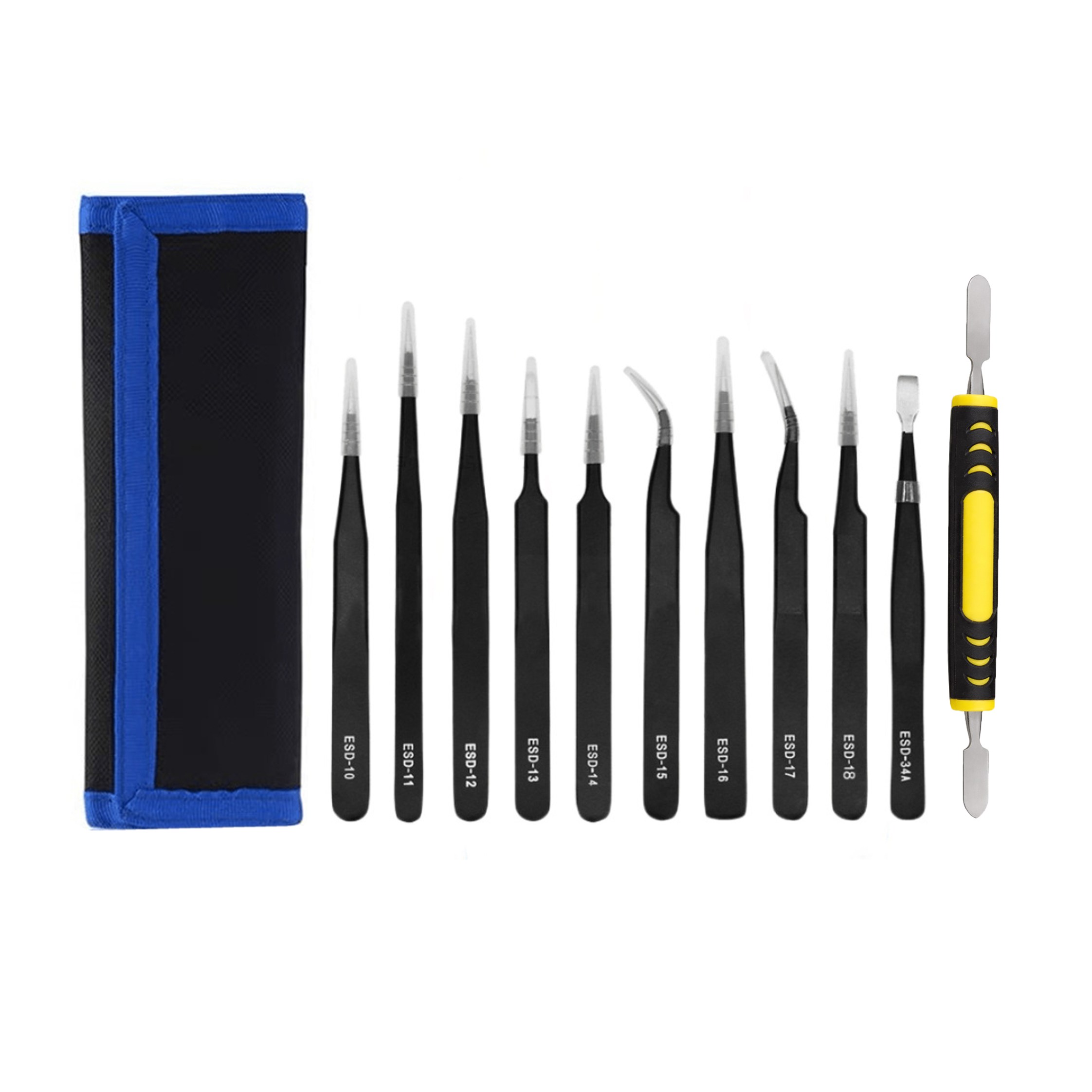 [데스크랩] 다용도 정밀 핀셋세트, 1개, 10pcs 12,000원