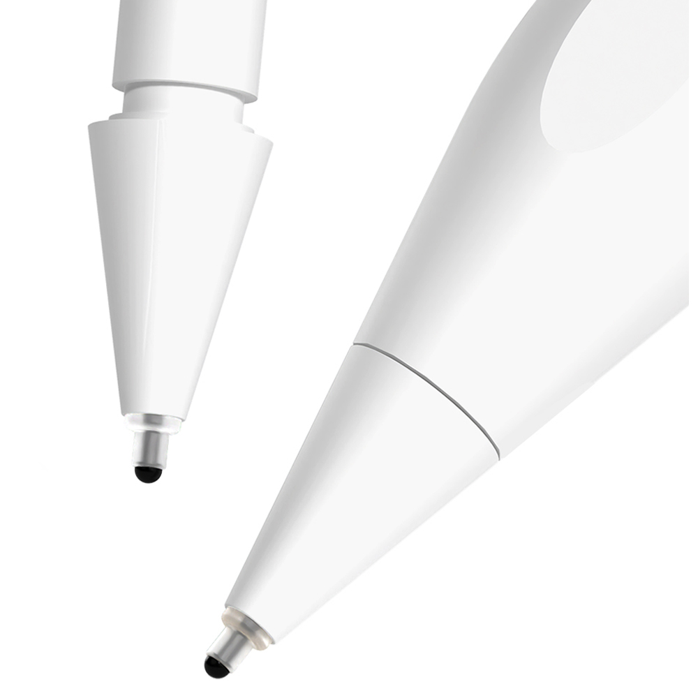 구스페리 애플펜슬 펜촉 무소음 소프트 팁스 샤프형, 화이트, 2개 7,930원