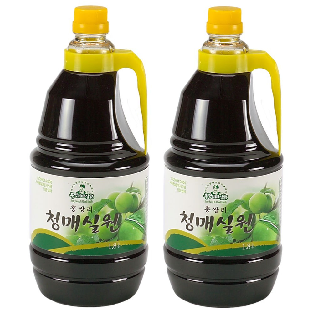 홍쌍리 청매실원 1800ml 2병, 1.8L, 2개 85,200원