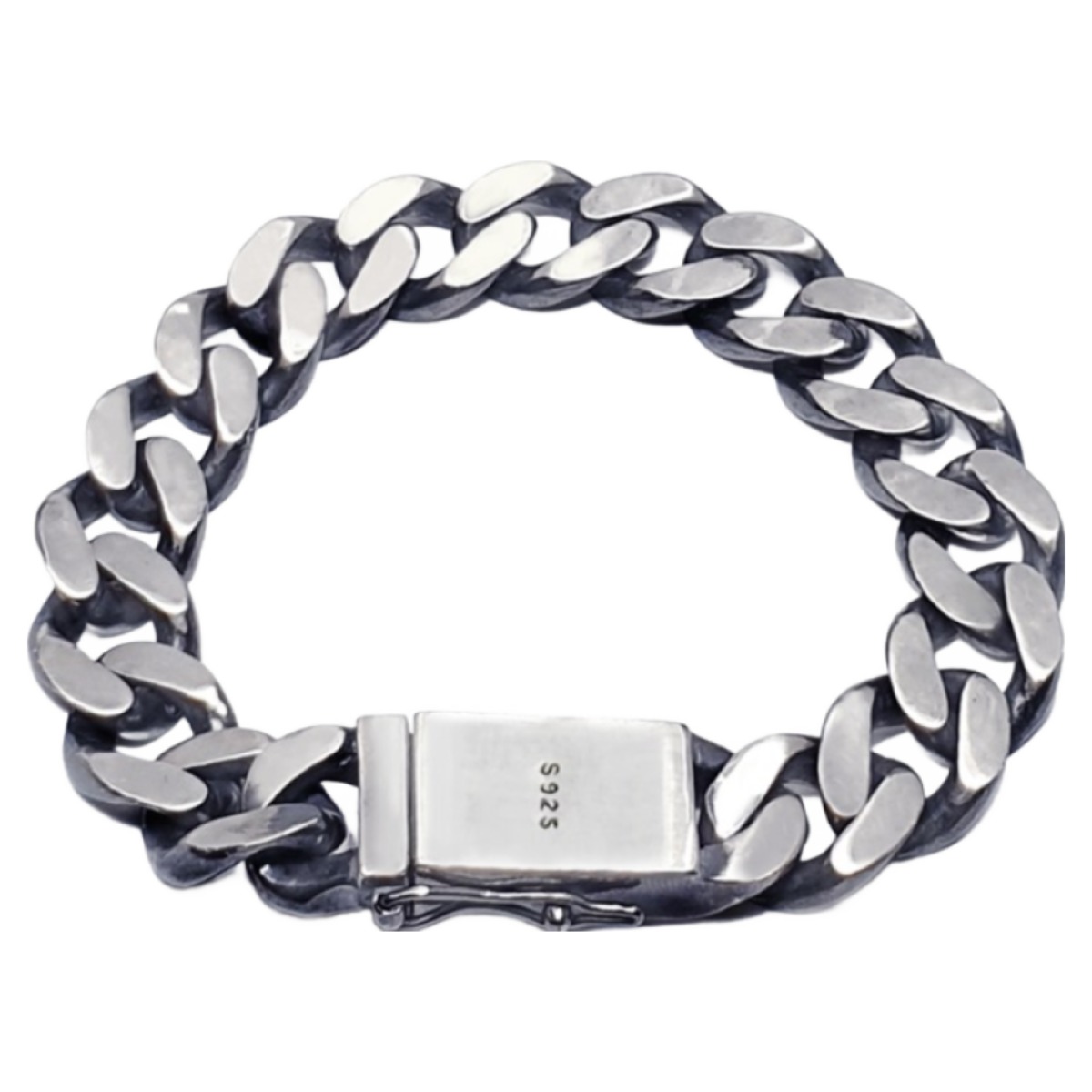 주얼리랩 [실버 925] 남자 무광 두꺼운체인 은팔찌 팔찌 1,259,000원