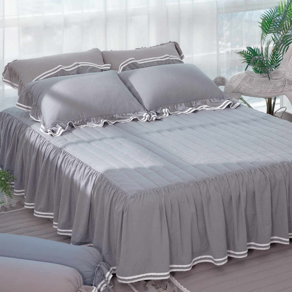 류금숙 투라인 실키 케어 롱 프릴 침대커버 98,140원