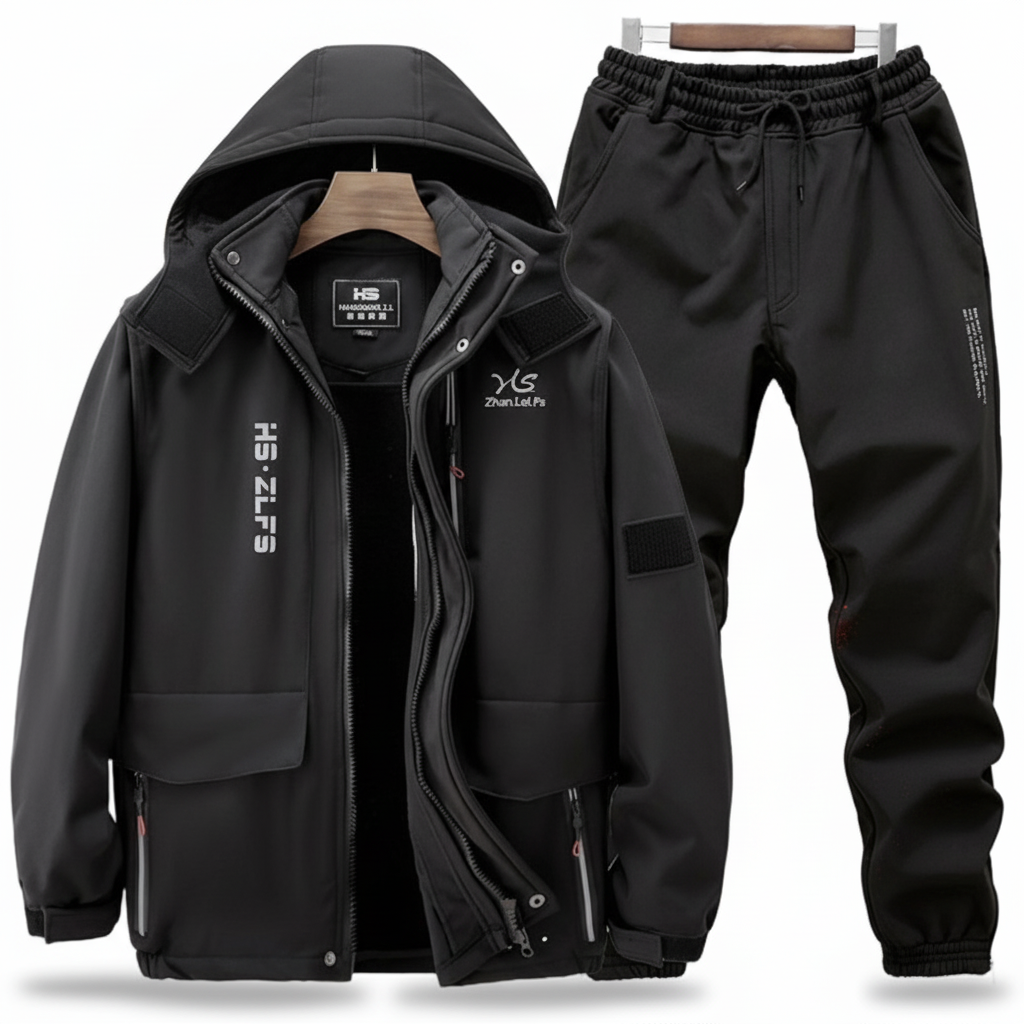 스타일닥터 남자 겨울 방수 항고 털 스지끼웨어 방한복세트 작업복 우주복 따듯한 정비복 아웃도어 레져영 상하복세트 19,800원