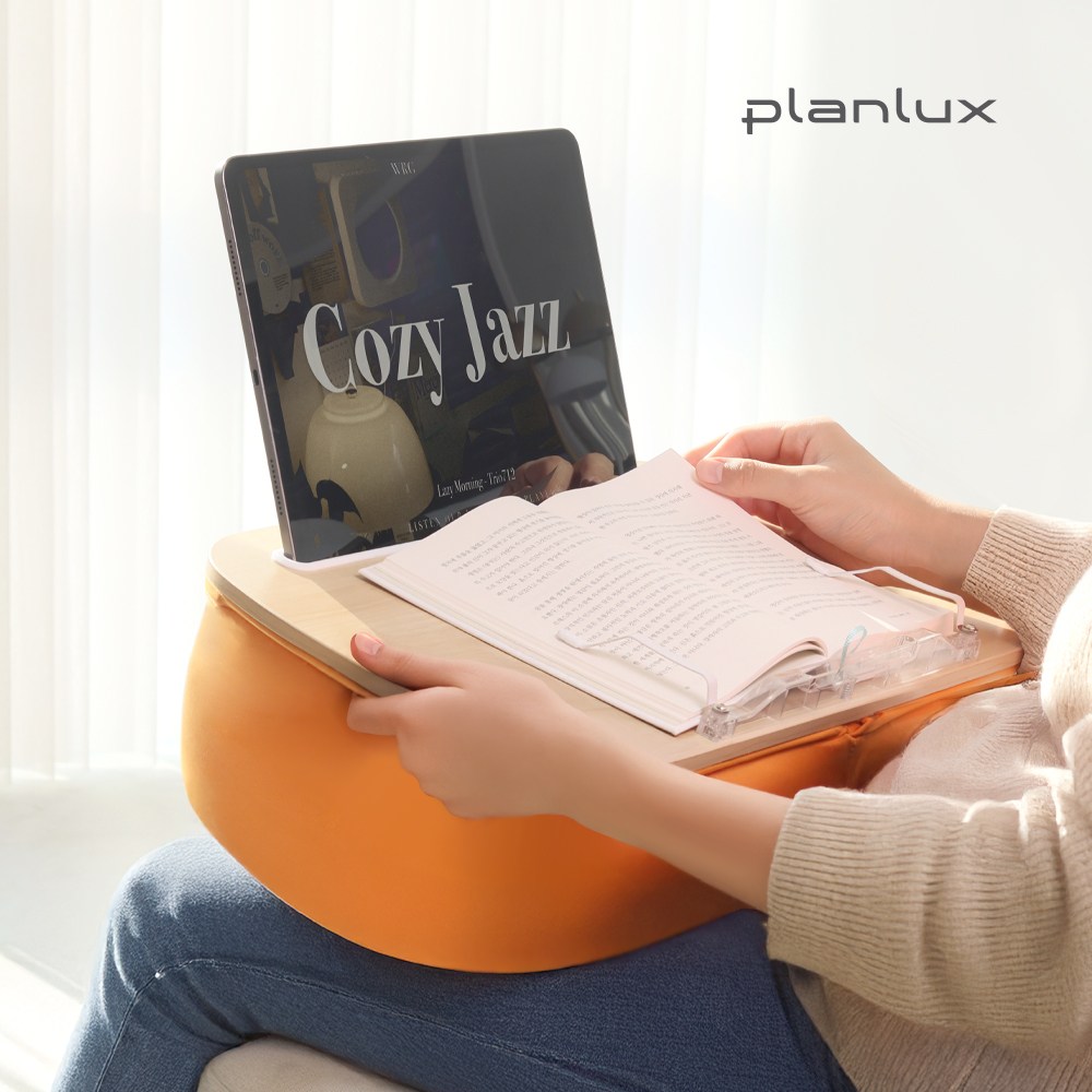 플랜룩스 소프 쿠션 테이블 독서대 쇼파 침대 무릎 노트북 태블릿 거치대 42,900원