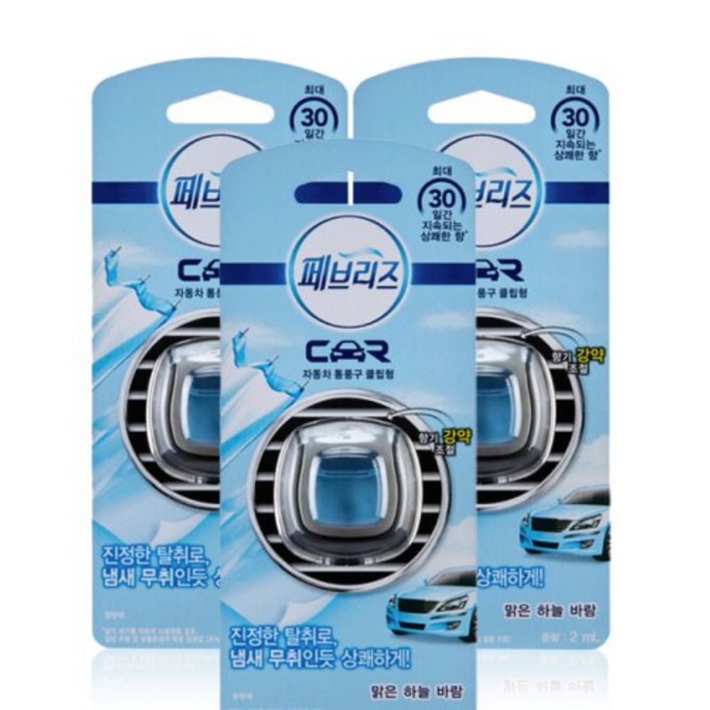 피앤지/ 페브리즈 차량용 (맑은하늘바람) 2ml 3개입 한필몰 18,950원
