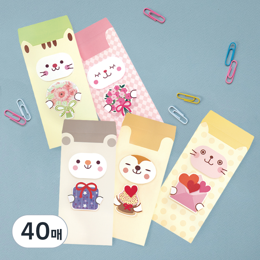 프롬앤투 캐릭터 용돈봉투 B114pq13458 5종 20p 9,220원