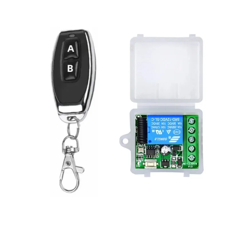 433MHz 무선 RF 원격 제어 스위치 DC 12V 10A 1CH 릴레이 모듈 수신기 ON OFF Led 조명 전구에 대 한 DIY 10,200원