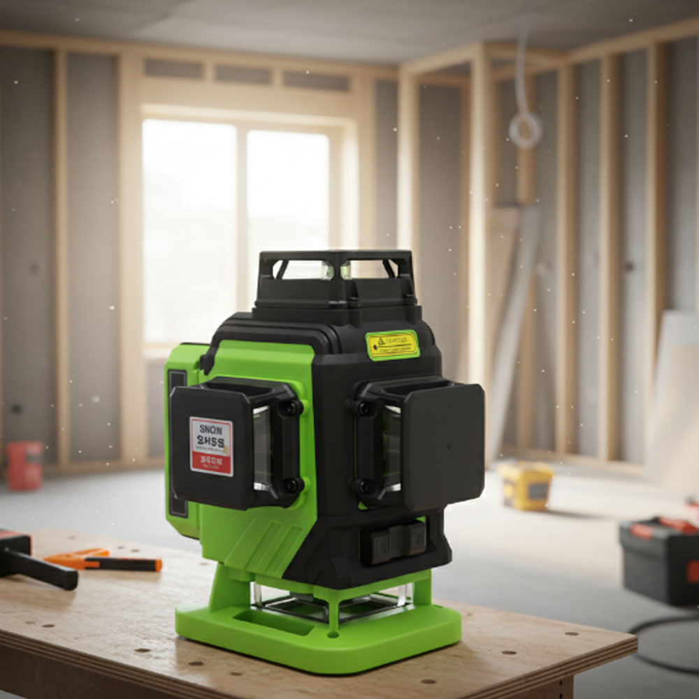 SINCON 4D 라인레이저레벨기 4D2500M 마그네틱방식 6배밝기 GREEN 16라인, 1개 254,370원