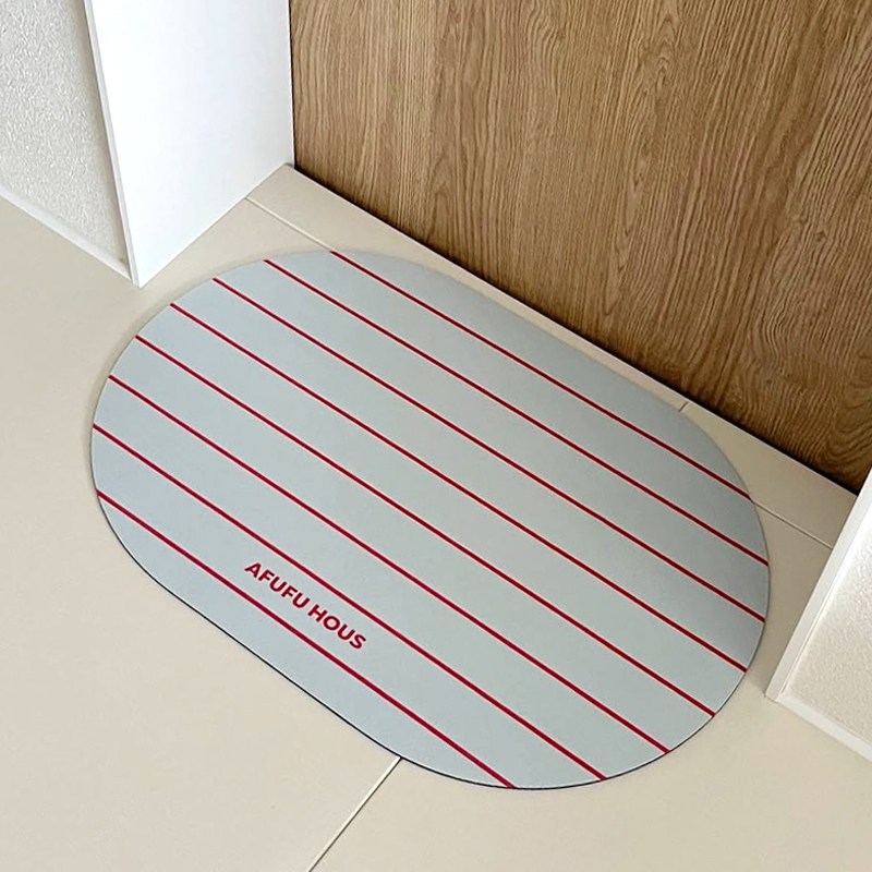 아푸푸하우스 스트라이프 빨아쓰는 규조토 발매트 발닦개 발수건 15,950원