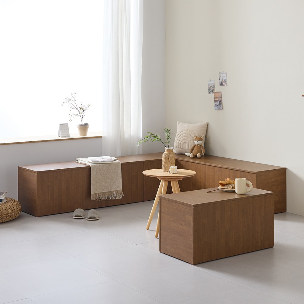 몬트디자인 담소 800 수납 벤치 의자 낮은수납장 4colors 64,800원