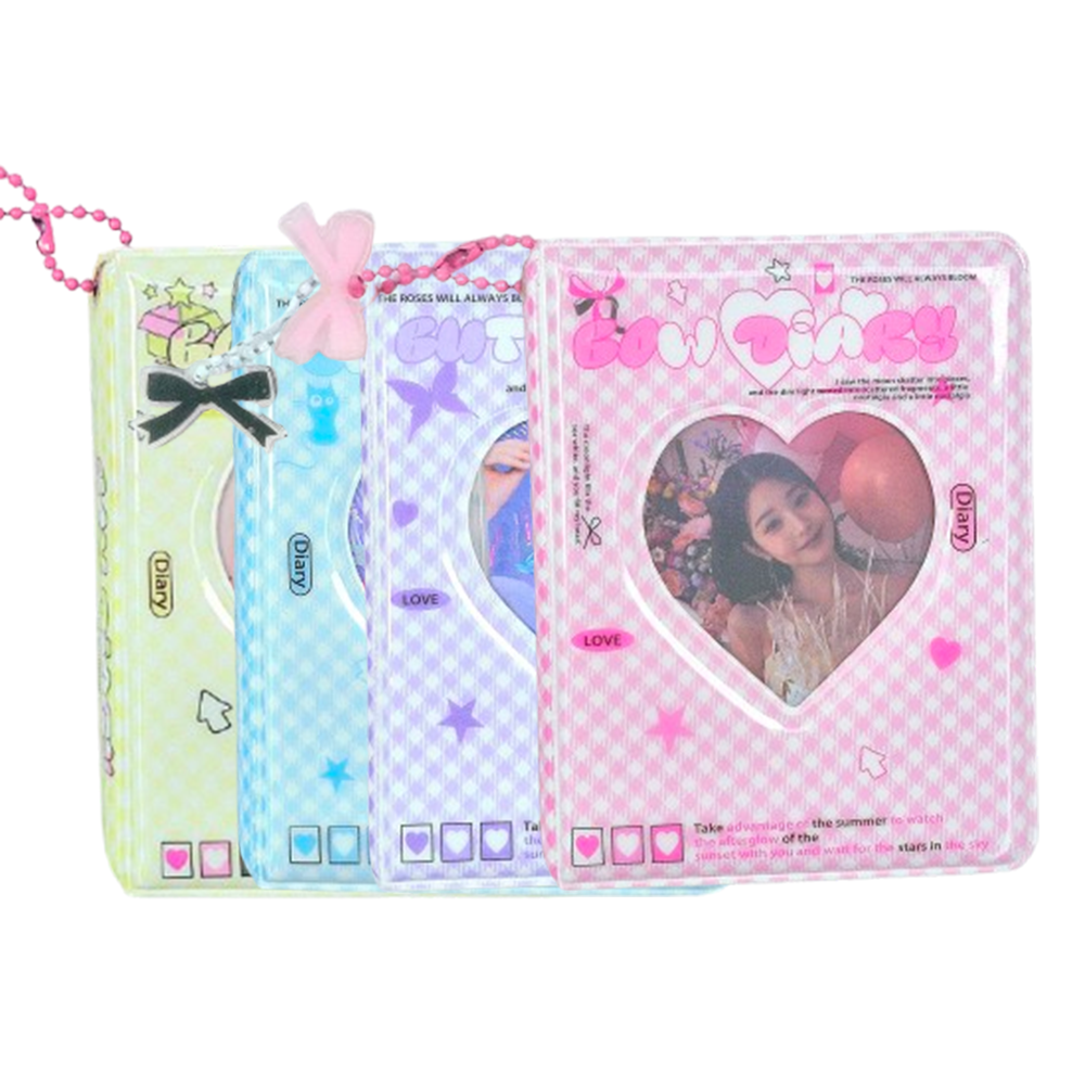 미뇽미뉴 콜북 콜렉트북 키링증정 가로삽입 포카정리, 블루 9,800원