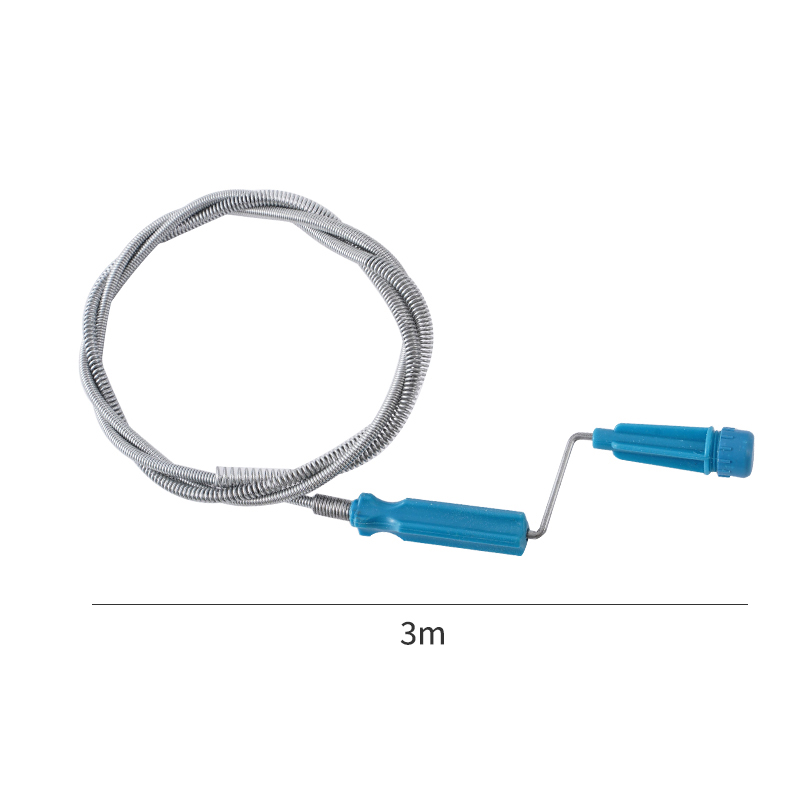 ZOZOFO 스프링 관통기 기구 배관 막힘 제거용 만능 화장실 하수구 뚫는 스프링 배수구 클리너 유연 와이어 청소기 6,000원