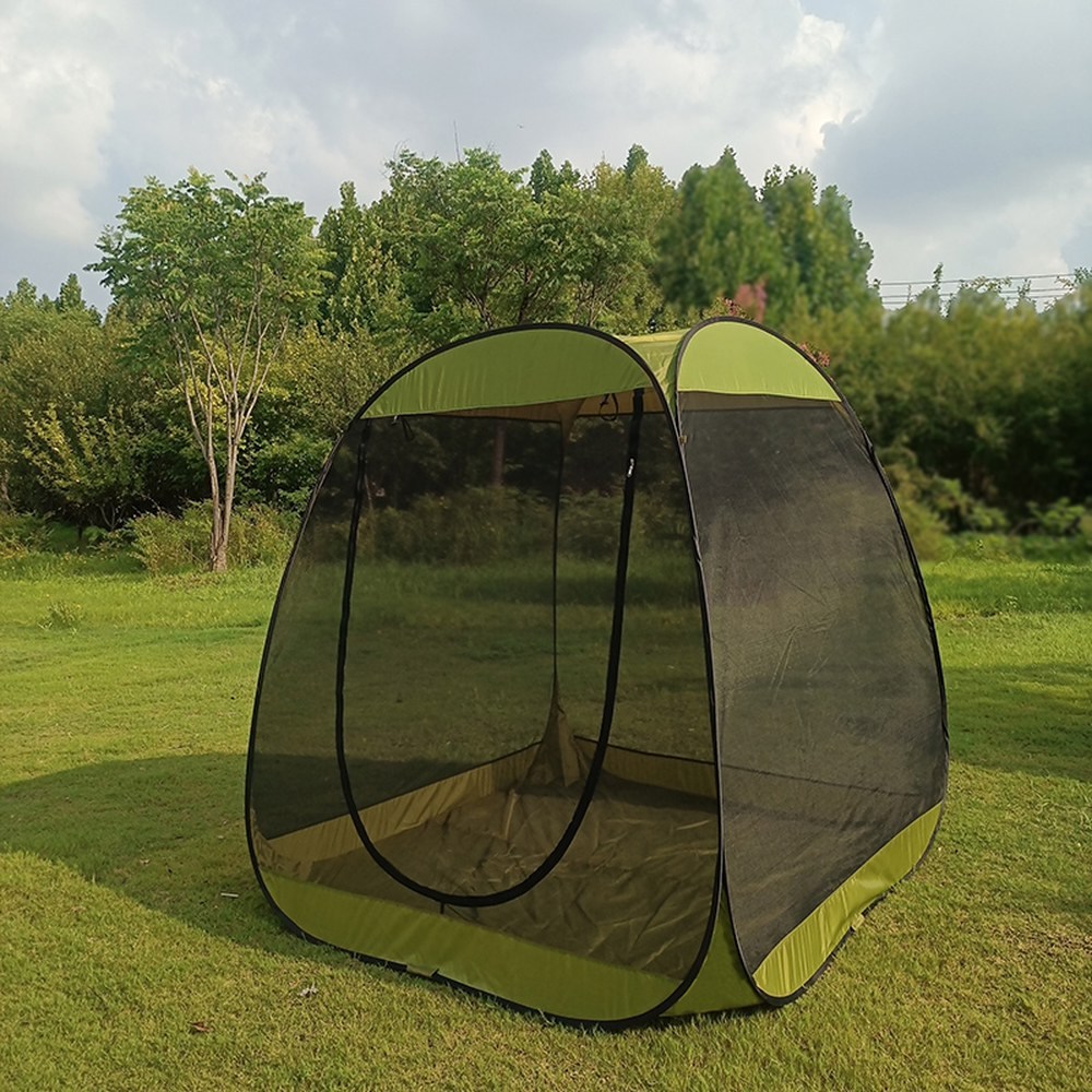 원터치 모기장 텐트 야외 메쉬 1초 10인용 실외 여름 육각 2m 공원 특대형 쉘터 105,800원