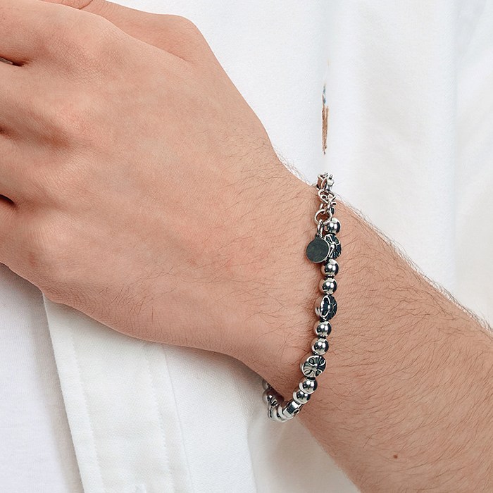 세인트스코트 본사 정품 STJ-SB2047 퀴클로스 체인 팔찌 42,050원