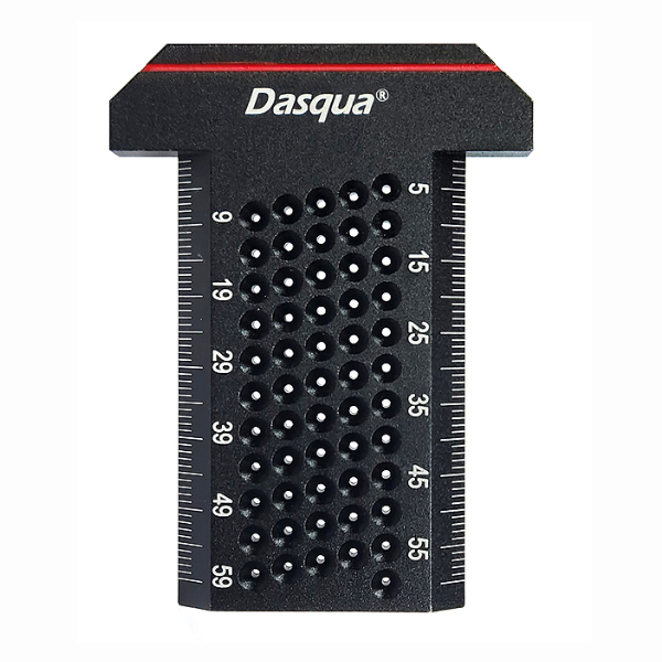 다스쿠아 T형 홀마킹자 알루미늄합금재질 포인트표시  측정자 토탈공구 17,700원