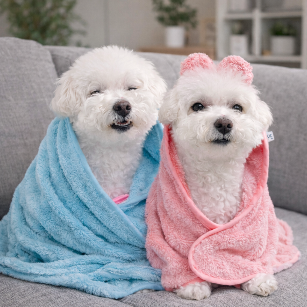 엘린 펫 타올+가운 2종세트 반려동물 고중량 초극세사 12,800원