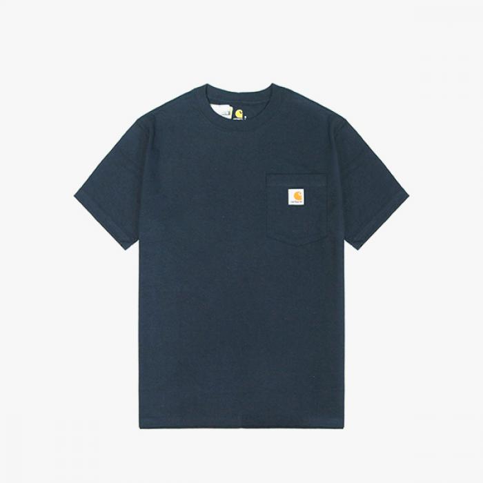 칼하트 (K87) 워크 포켓 반팔티 NAVY 37,800원
