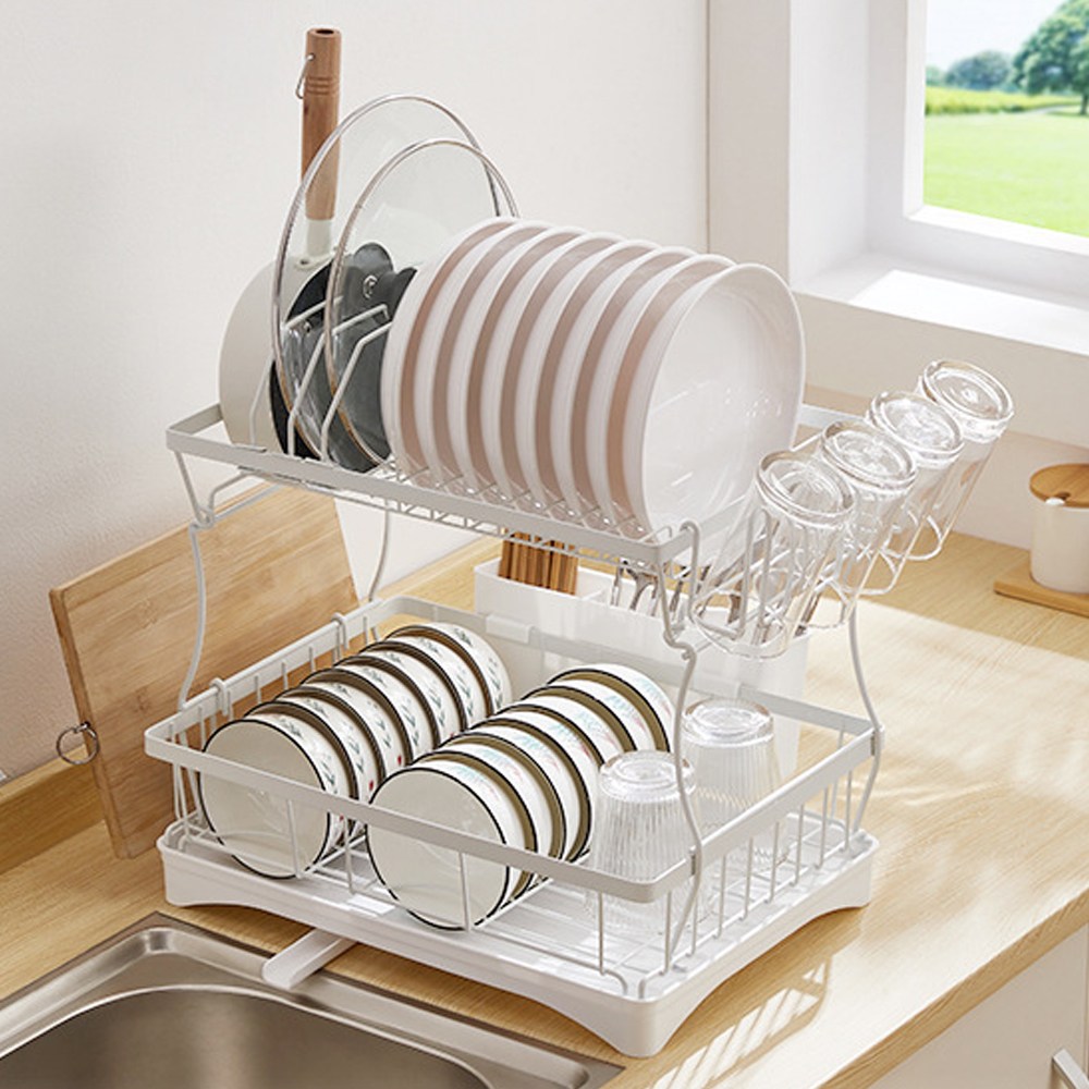 휘케이 자동 물빠짐 대용량 식기 건조대 35,900원