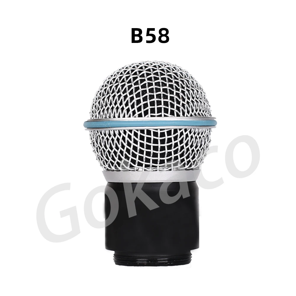 호환 GOKACO 무선 마이크 픽업 헤드 KSM8 KSM9 Beta58 캡슐 QLXD4 ULXD4 마이크 시스템용 다이나믹 핸드헬 42,800원