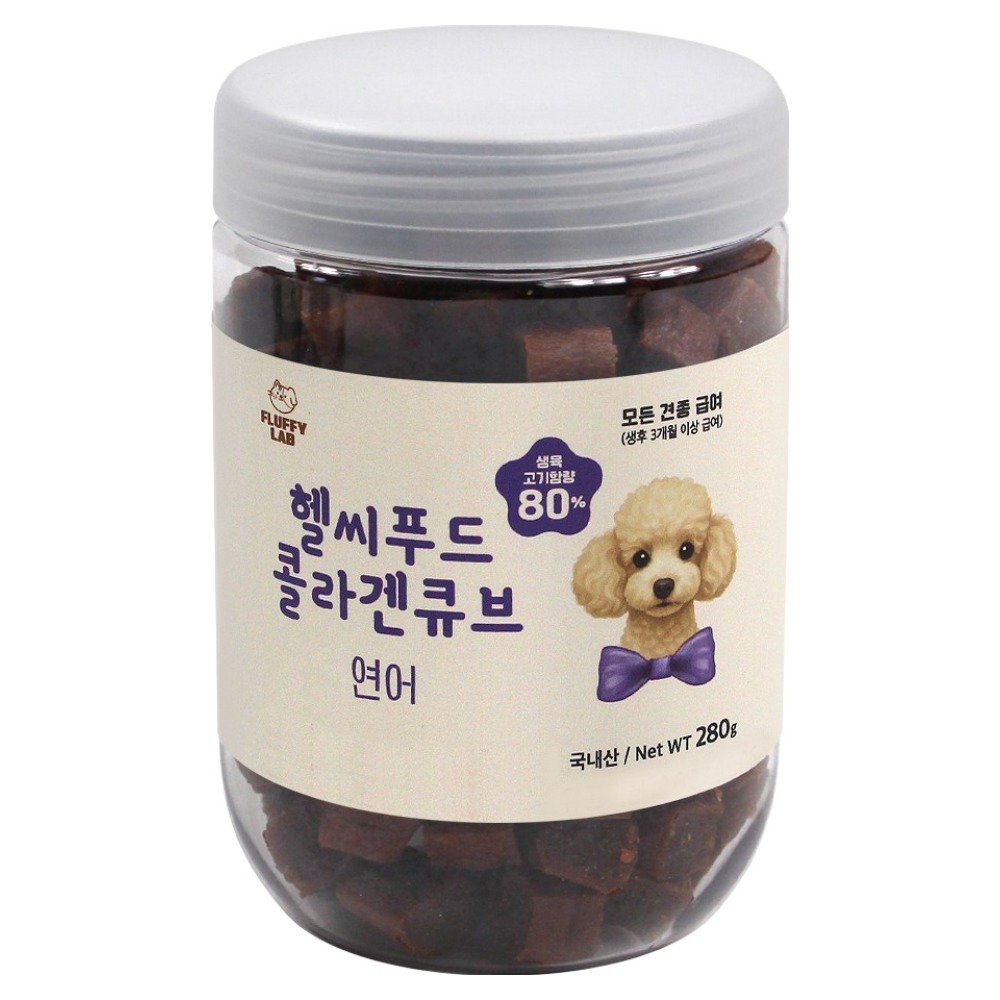 플러피랩 강아지 헬씨푸드 콜라겐큐브, 280g, 1개, 연어 6,610원
