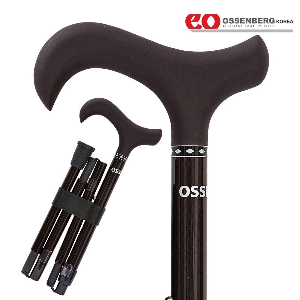 독일 오쎈버그 보르도 카본 접이식 지팡이 (13602), 1개 159,000원