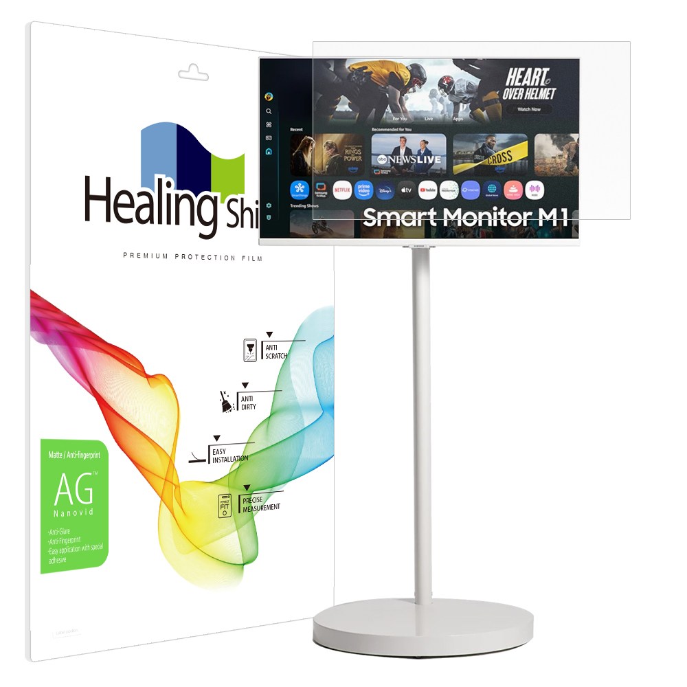 힐링쉴드 삼성 2025 무빙스타일 M1 LS32FM1E3U 저반사 액정보호필름 69,120원