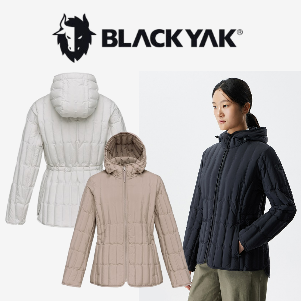 블랙야크 경량패딩 여성 루클라 후디 튜브 다운자켓 무봉제 퀼팅 1BYPAWU516 194,700원