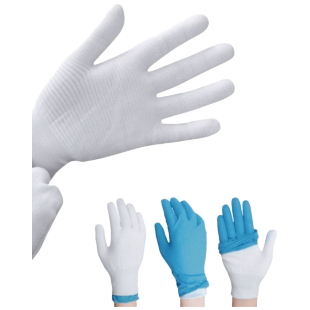 크린스킨 퓨어니트 장갑 1켤레 위생 면장갑 항균 식육 횟집 고무장갑 속장갑 니트릴속장갑 정육 식품용 안전장갑 470원