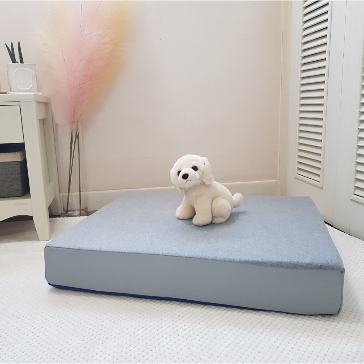 8DECO 강아지계단 애견계단 펫스텝 와이드 1단 (60*70*10), 와이드 1단 그레이 34,900원