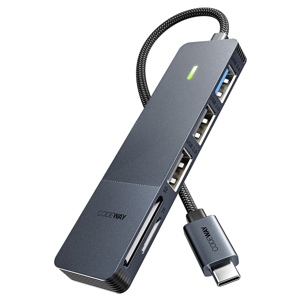 코드웨이 5포트 USB A타입 C타입 멀티허브 LA7105C 12,900원