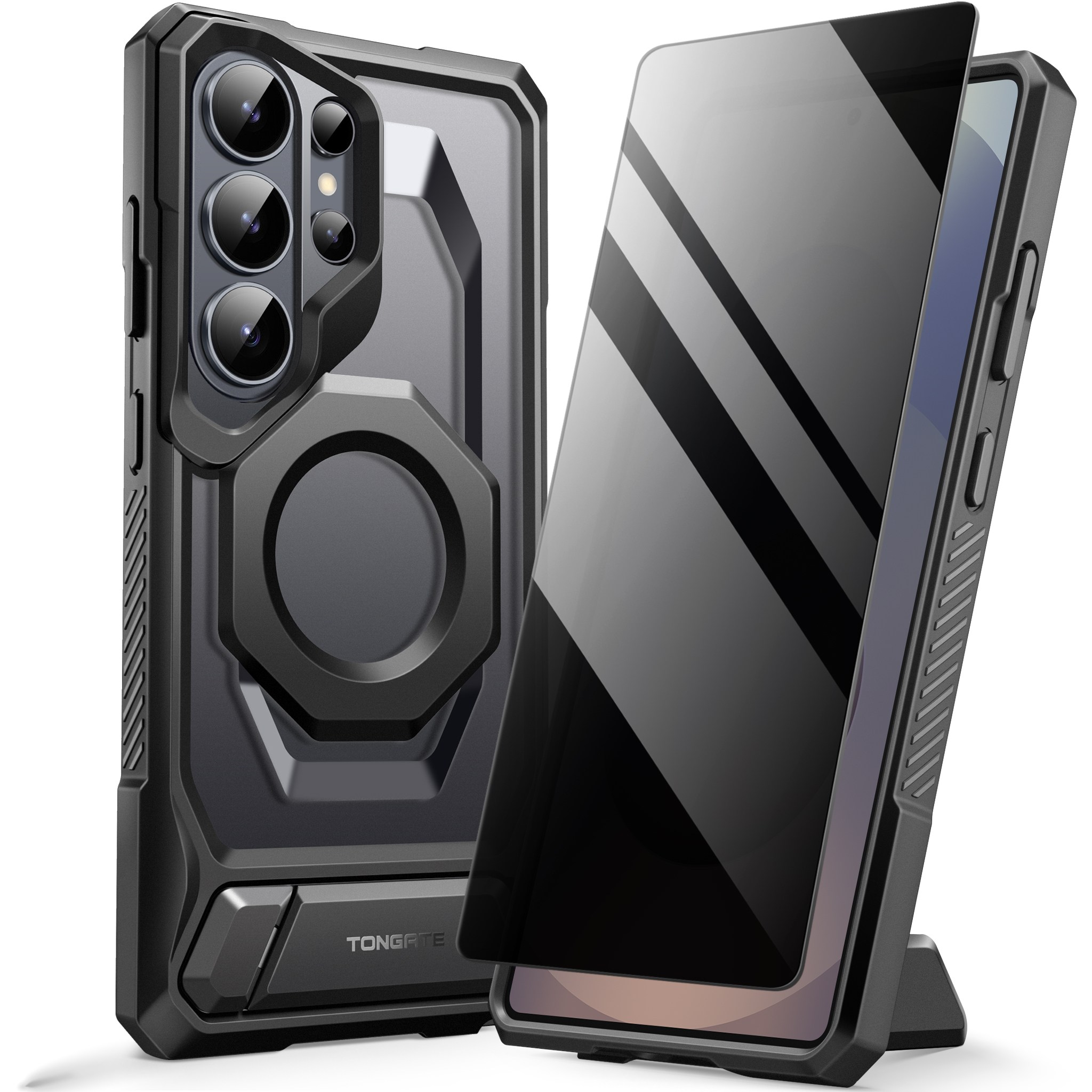 모보시 360도 회전 마그네틱 호환 스탠드 프라이버시 액정보호 필름 내장 충격방지 휴대폰 케이스 75,000원