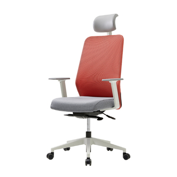 듀오백 슈프림 Q1SP-HDA-CW 메쉬 컴퓨터 책상 의자, 레드 299,000원