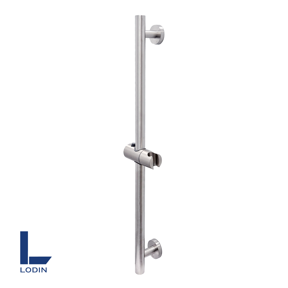 로딘 스텐 슬라이드바 원터치 높이조절 자동 행거 SUS304 무광 스테인리스 고급 샤워기걸이 LO-701, 실버 17,800원