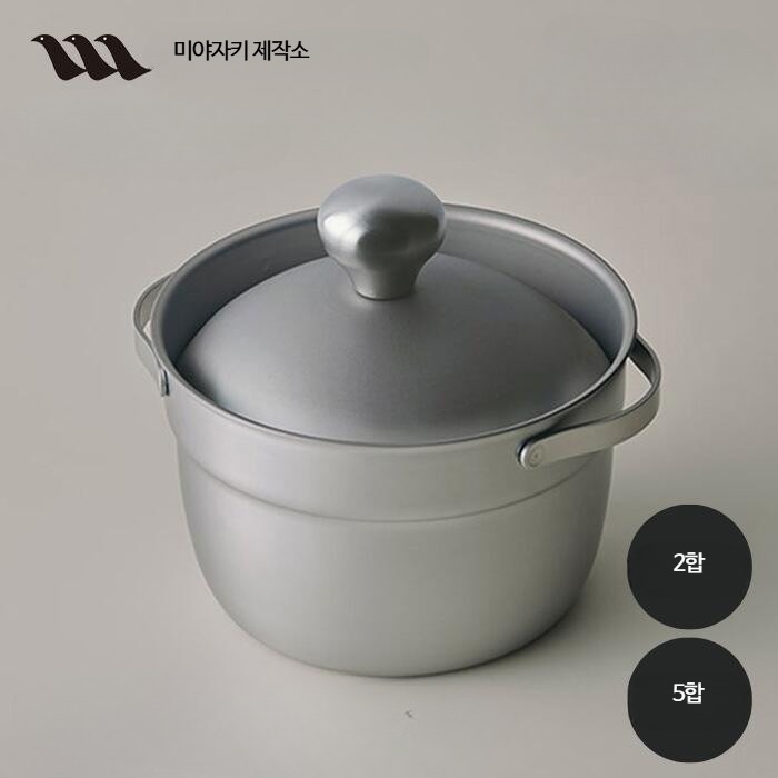 미야자키 밥솥 냄비 티타늄 인덕션 겸용 솥밥 2합 16cm 2.4L MM-2T, 1개, 2합, 1L 362,900원