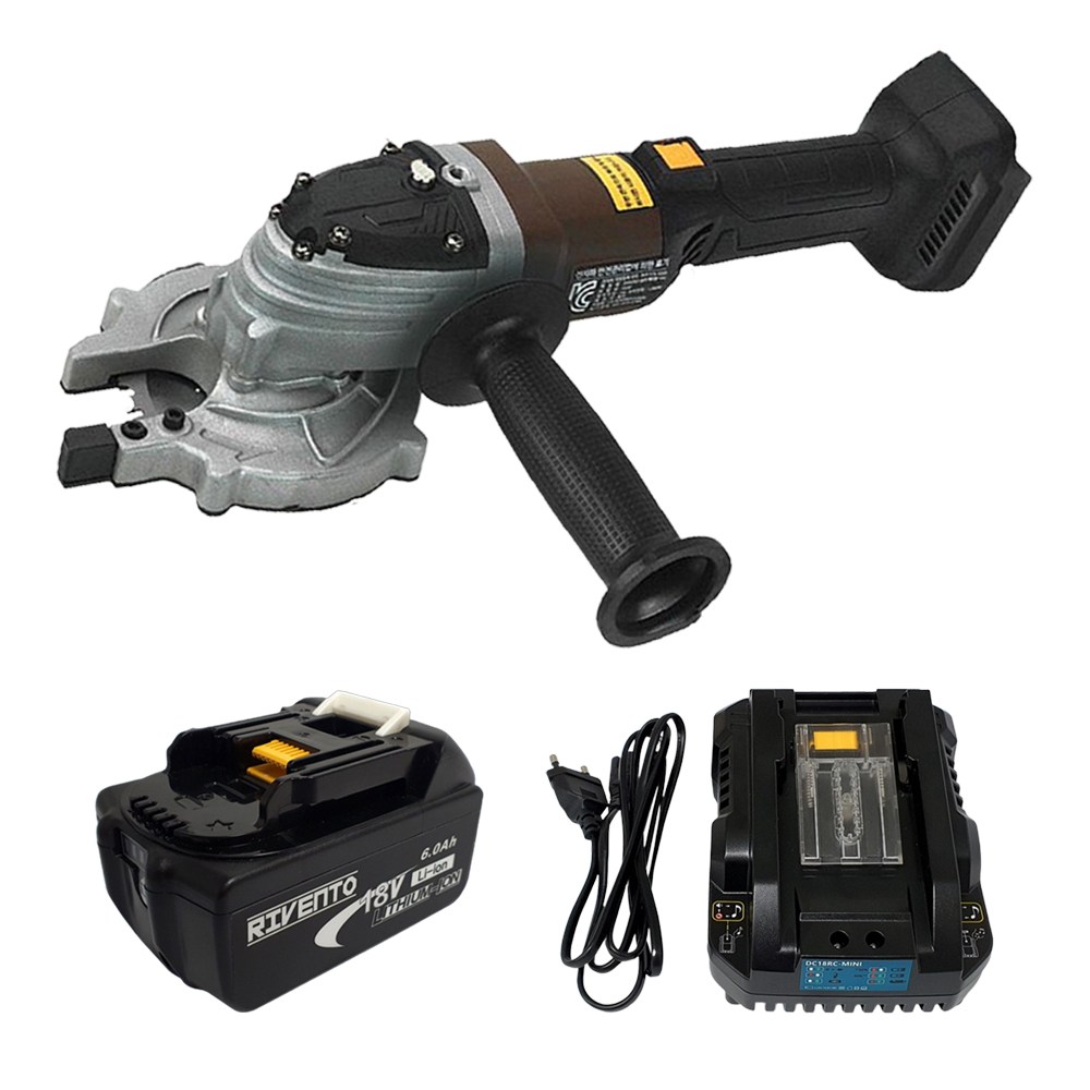 티찹 충전 철근절단기 1050+주피터 6.0 배터리+미니 충전기 핸드형 전산볼트 케이블 파이프 커터기 캇타, 1개 474,000원