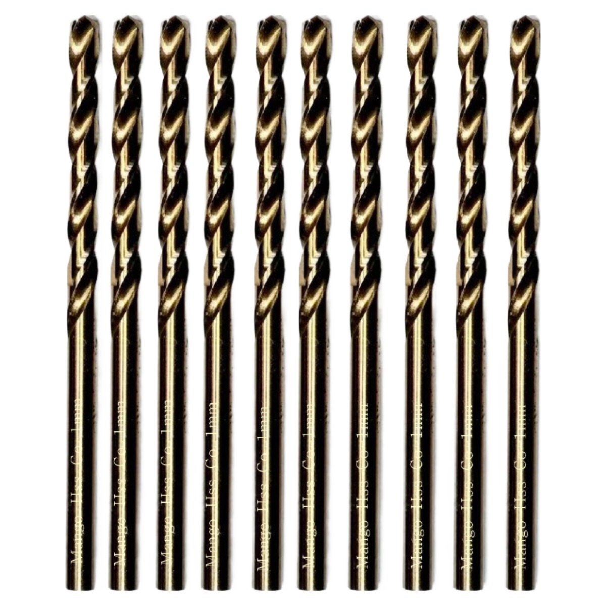 망고테크 CO 고강도 코발트 스텐기리 1.0mm 10개입 세트 원형생크 서스 타공 드릴날 드릴비트 스테인레스 샤시 철제 철기리 철재 7,200원