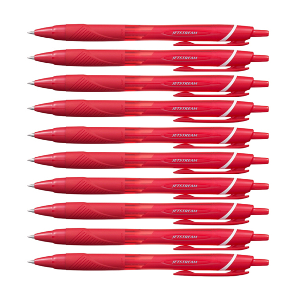 제트스트림 유니 볼펜 SXN-150 0.5mm, 레드, 10개 10,430원
