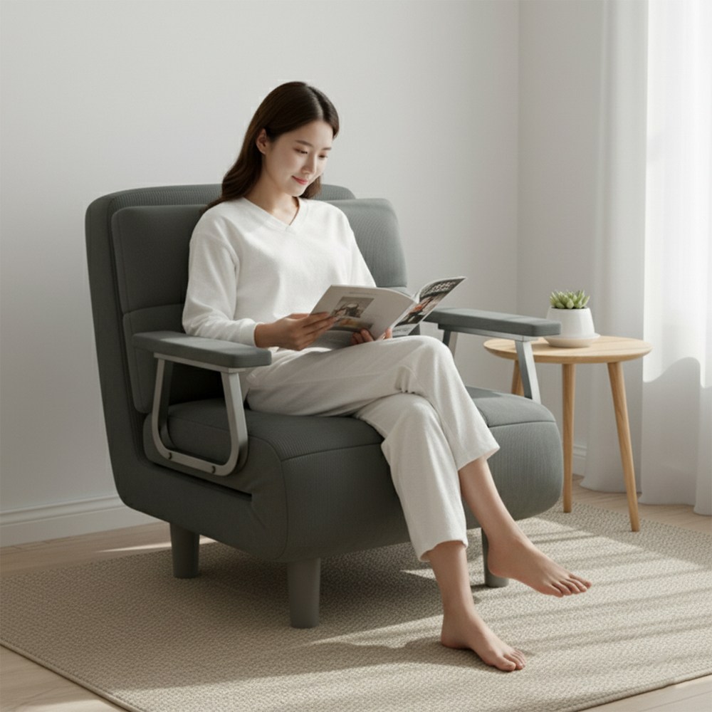 하루꿈 코듀로이 접이식 쇼파베드 소파 겸용 침대 1/2/3인용 침대 다용도 등받이 각도조절 거실 좌식 소파침대 107,500원