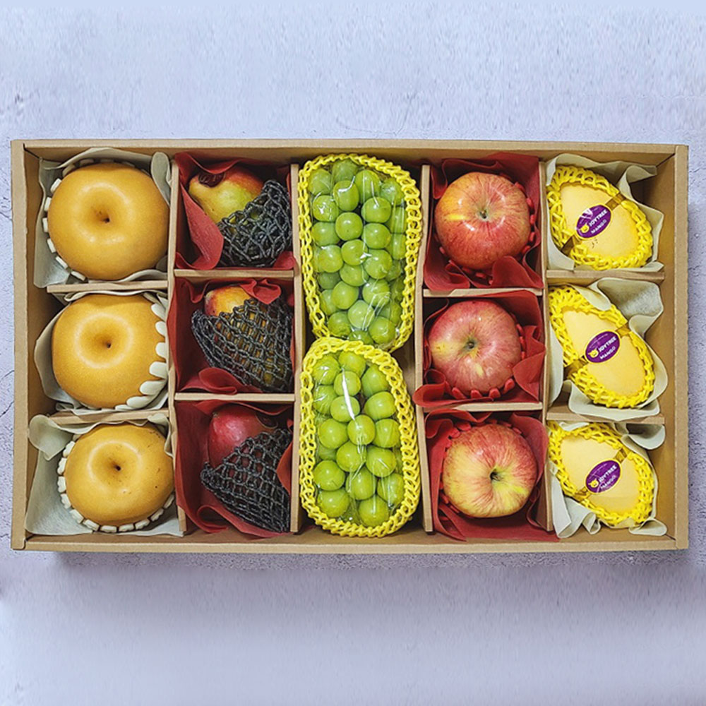 혼합과일 명절 선물세트 설날 가족 부모님 사과 배 샤인머스켓 망고, 1세트 164,900원