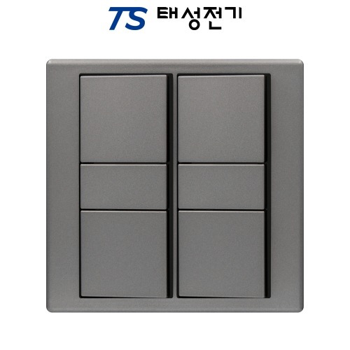 태성전기 베코 보노 다크그레이 중 6구 스위치, 1개 24,100원