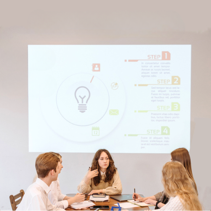 가정용 빔프로젝터 붙이는스크린 벽지 고화질 화이트 보드 침실 거실 120x2m 28,900원