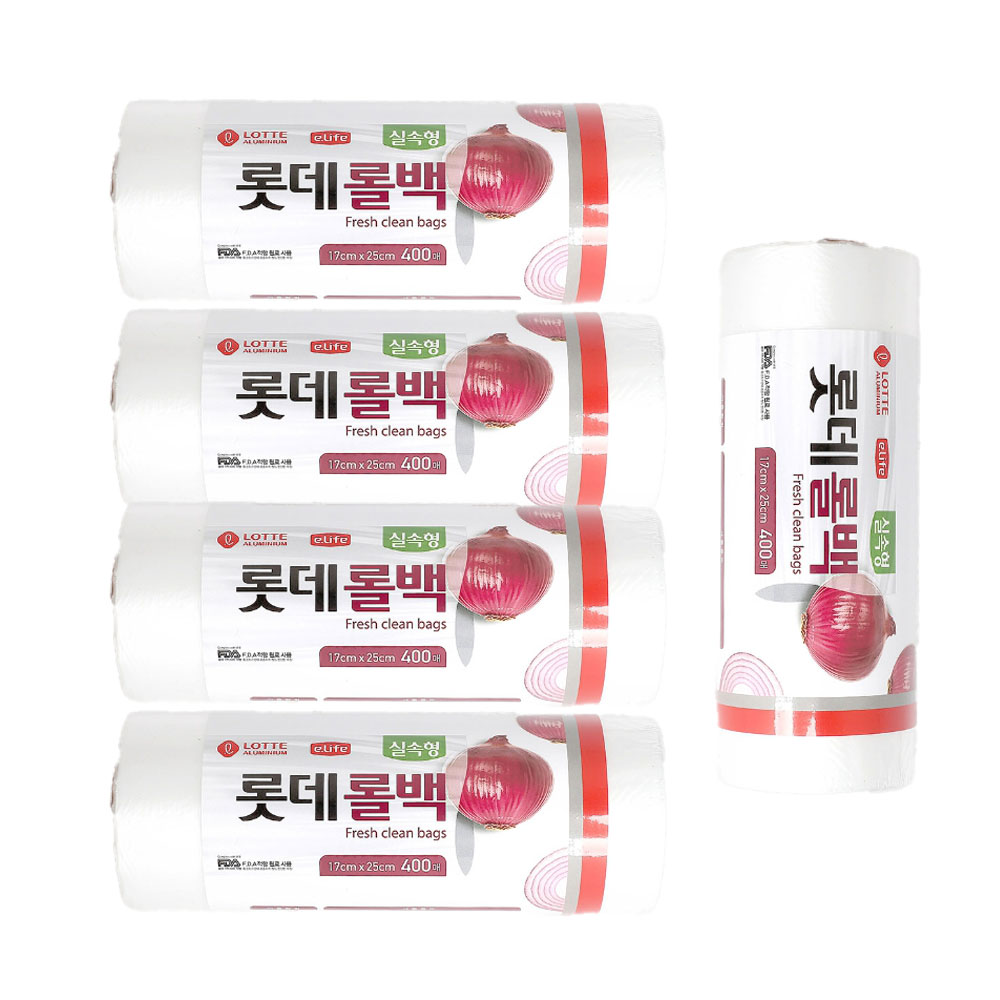 롯데이라이프 실속형 위생롤팩 17cm x 25 cm 16,890원