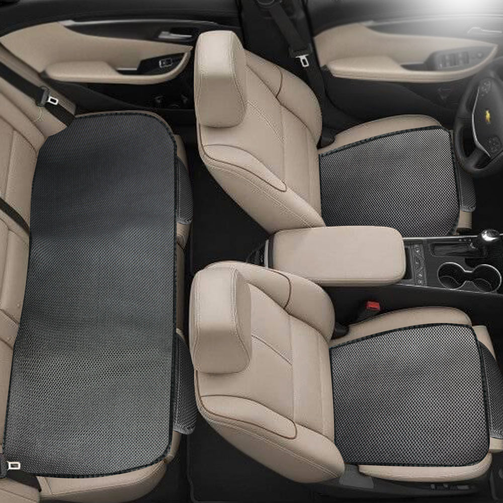 지엠지모터스 아이스딥엑스 자동차 시트 통풍 방석 운전석 + 조수석 +뒷좌석 세트, 블랙, 1세트 30,200원